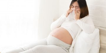 flu like symptoms befor labor