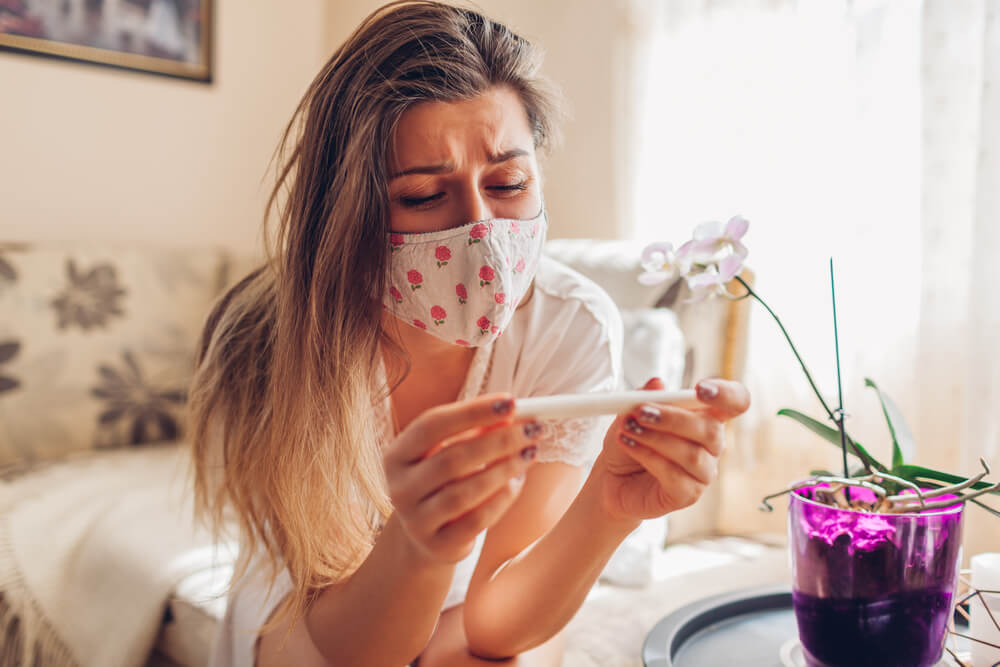 flu sympotms before labor