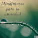 Mindfulness for stress and anxiety