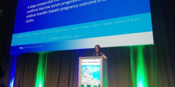 Progesterone as a predictor of the chances of being a mother